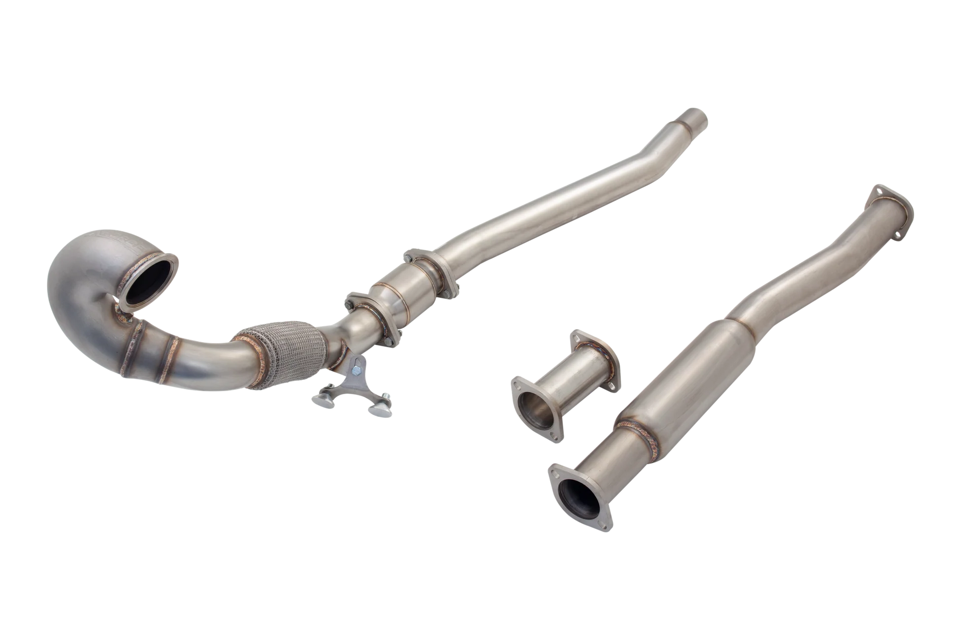 ES-VW09-KITB-3 VW GOLF R Downpipe Kit Mk 7 MK7.5 - Image 1